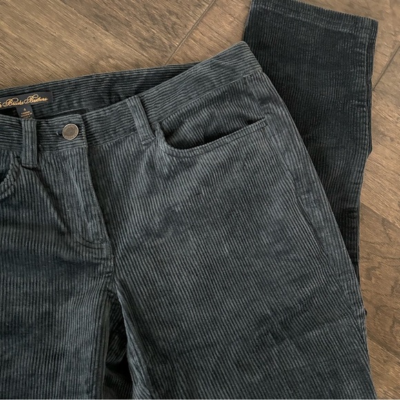 Brooks Brothers Navy Corduroy Pants | Size 4 | Straight Leg Classic Fit - Picture 5 of 7